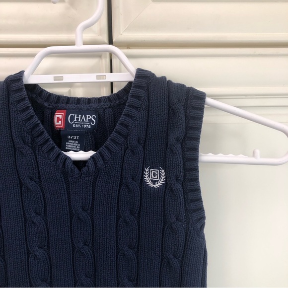 Chaps boys sweater vest - Picture 5 of 8